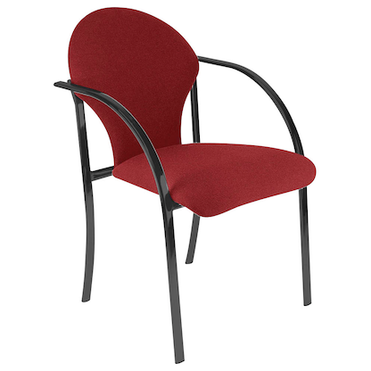 Artikelbild 2 für Nowy Styl Besucherstühle VISA BLACK bordeaux Kunststoff, 2 St., Artikelnummer 783074