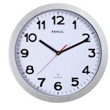 Artikelbild 1 für MAUL Funkwanduhr MAULstep weiß silber Kunststoff, Ø 30,0 cm, Artikelnummer 139273