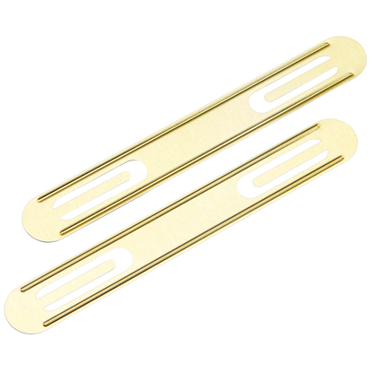 Artikelbild 2 für MOOG & LANGENSCHEIDT Heftstreifen messing Metall, 100 St., Artikelnummer 648622