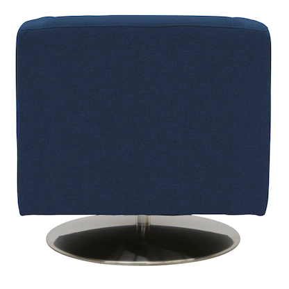 Artikelbild 5 für DOMO Collection Sessel BOB blau silber Stoff 72,0 cm 75,0 cm, 1 St., Artikelnummer 764573