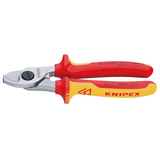 Artikelbild 1 für KNIPEX Kabelschere 95 16 165, Länge: 16,5 cm, 1 St., Artikelnummer 982823
