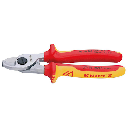Artikelbild für KNIPEX Kabelschere 95 16 165, Länge: 16,5 cm, 1 St., Artikelnummer 982823