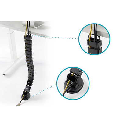 Artikelbild 5 für DIGITUS Kabeldurchführung 130,0 cm schwarz, Artikelnummer 325609