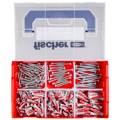 Artikelbild 10 für fischer FixTainer - DuoPower Elektriker 2K 535970 Dübel- und Schrauben-Sortiment, 300-teilig, Artikelnummer 480016