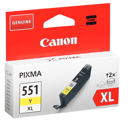 Artikelbild 2 für Canon CLI-551 XL Y gelb Druckerpatrone, Artikelnummer 159442