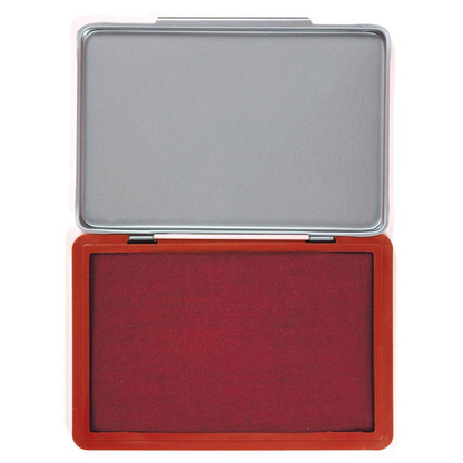 Artikelbild 3 für Q-CONNECT Stempelkissen rot 9,0 x 5,5 cm, 1 St., Artikelnummer 909857