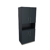 Artikelbild 1 für fm Regalschrank Sidney, 4260429769544 lavagrau 80,0 cm 44,2 cm, 1 St., Artikelnummer 413843