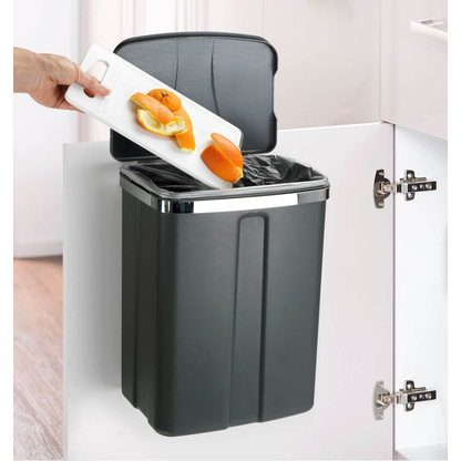 Artikelbild 7 für WENKO Mülleimer 12,0 l grau, 1 St., Artikelnummer 664823