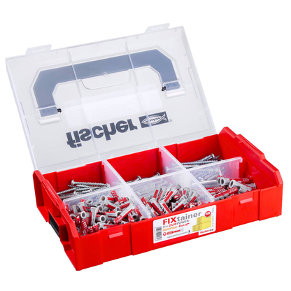 Artikelbild 7 für fischer FixTainer - DuoPower Elektriker 2K 535970 Dübel- und Schrauben-Sortiment, 300-teilig, Artikelnummer 480016