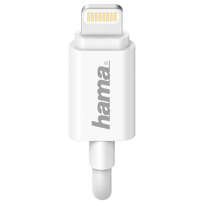 Artikelbild 3 für hama Ladekabel mit Adapter weiß, Kabellänge: 1,0 m, 5 Watt, Artikelnummer 814588
