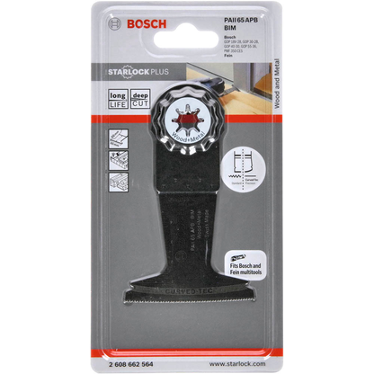 Artikelbild 2 für BOSCH PAII 65 APB Wood and Metal Tauchsägeblatt, 1 St., Artikelnummer 454167