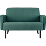 Artikelbild 1 für meet powered by PAPERFLOW 2-Sitzer Sofa LISBOA grün schwarz Stoff 124,0 x 81,5 x 83,0 cm, 1 St., Artikelnummer 850901