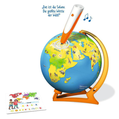 Artikelbild 4 für Ravensburger tiptoi Mein interaktiver Junior Globus Lernspielzeug, 1 St., Artikelnummer 934782