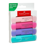Artikelbild 1 für FABER-CASTELL TL 46 Pastell Textmarker farbsortiert, 4 St., Artikelnummer 274197