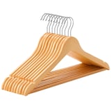 Artikelbild 1 für SONGMICS Kleiderbügel ahorn, 10 St., Artikelnummer 291209