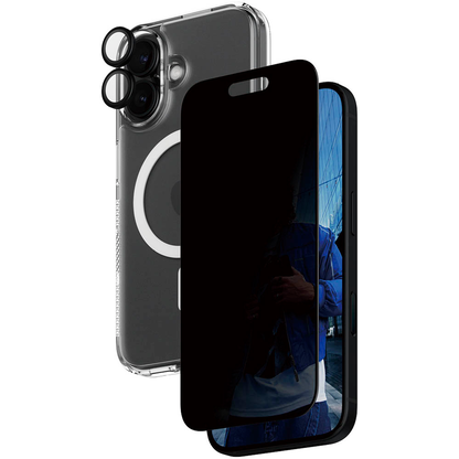 Artikelbild 2 für PanzerGlass™ 3-in-1 Schutz-Set für Apple iPhone 16, Artikelnummer 450389