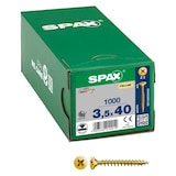 Artikelbild 1 für SPAX® Universalschrauben Z2 Senkkopf YELLOX 1081020350405 3,5 mm x 40 mm, 1.000 St., Artikelnummer 393997