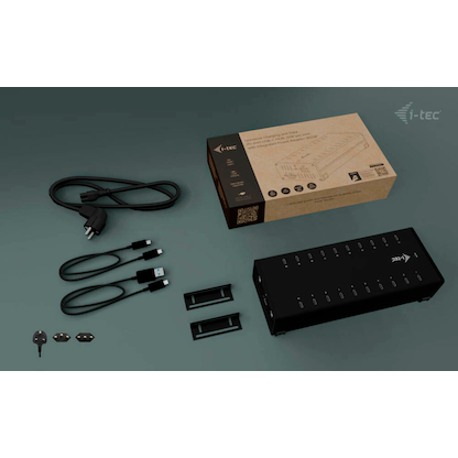 Artikelbild 10 für i-tec® USB-Hub USB-C/USB-A Metal Charging + data 20-fach schwarz, Artikelnummer 662738