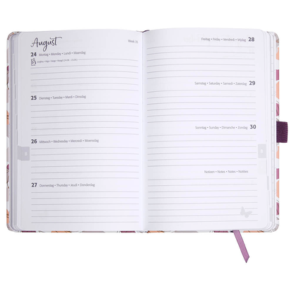 Artikelbild 6 für SIGEL Buchkalender Jolie 2026 Summer Linear Leaves, 1 St., Artikelnummer 568557