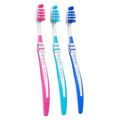 Artikelbild 4 für Dr.Best Zahnbürsten Hoch-Tief, 3 St., Artikelnummer 570067