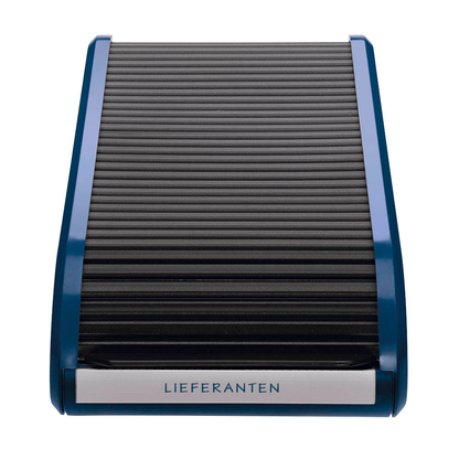 Artikelbild 3 für helit Visitenkartenbox blau/schwarz, für bis zu 300 Visitenkarten, Artikelnummer 440131