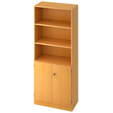 Artikelbild 1 für HAMMERBACHER Regalschrank Gradeo, V6770/6/6/SG buche 80,0 x 42,0 x 200,4 cm, 1 St., Artikelnummer 234112