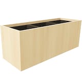 Artikelbild 1 für fm Pflanzkübel Plant Holz königsahorn rechteckig 106,2 x 40,0 cm, 1 St., Artikelnummer 269037