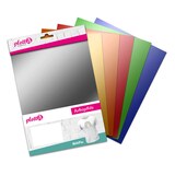 Artikelbild 1 für plottiX MetalFlex Aufbügelfolie farbsortiert Effekt-Folie 20,0 x 30,0 cm, 6 St., Artikelnummer 265527