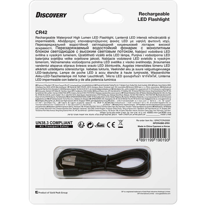 Artikelbild 7 für GP CR42 LED Taschenlampe schwarz, 1 St., Artikelnummer 337164