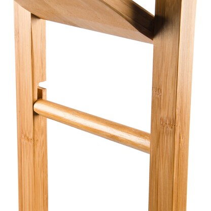 Artikelbild 5 für relaxdays WC-Garnitur braun, silber Holz, 1 St., Artikelnummer 360814