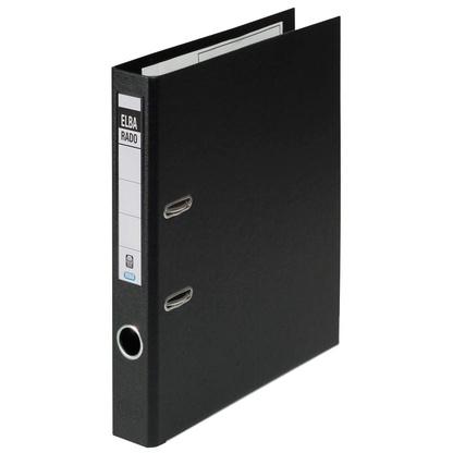 Artikelbild für ELBA rado plast Ordner schwarz Kunststoff 5,0 cm DIN A4, 1 St., Artikelnummer 255570