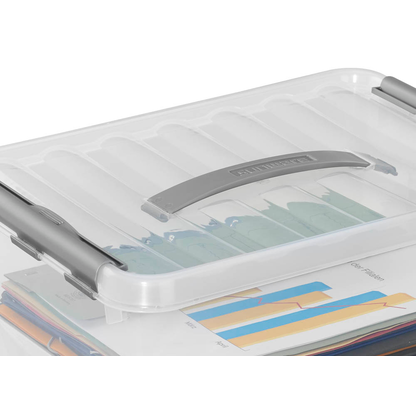Artikelbild 5 für sunware Q-line Aufbewahrungsbox 15,0 l transparent 40,0 x 30,0 x 18,0 cm, 1 St., Artikelnummer 145641