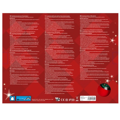 Artikelbild 3 für Idena Adventsleuchter LED Dekoleuchte rot, 1 St., Artikelnummer 761912