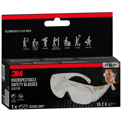 Artikelbild 2 für 3M Schutzbrille Visitor transparent, 1 St., Artikelnummer 490336