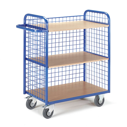 Artikelbild für Rollcart Etagenwagen 08-7352 blau 118,0 x 50,0 x 107,0 cm, Artikelnummer 105580