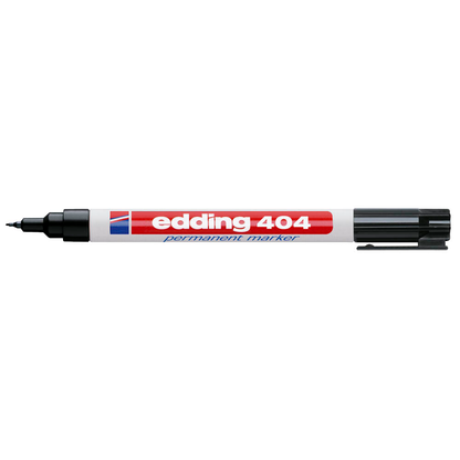 Artikelbild für edding 404 Permanentmarker schwarz 0,75 mm, 10 St., Artikelnummer 185009