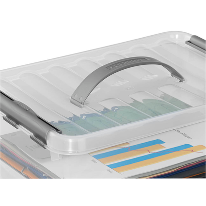 Artikelbild 6 für sunware Q-line Aufbewahrungsbox 15,0 l transparent 40,0 x 30,0 x 18,0 cm, 1 St., Artikelnummer 145641