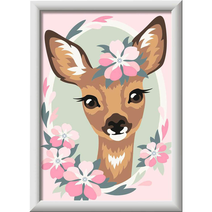 Artikelbild 2 für Ravensburger Malen-nach-Zahlen Süßes Reh mehrfarbig, Artikelnummer 935940