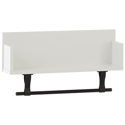 Artikelbild für MÖBELPARTNER Wandregale Ella weiß 59,8 x 13,5 x 31,5 cm, 1 St., Artikelnummer 610669