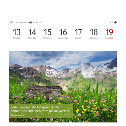 Artikelbild 11 für Harenberg Postkartenkalender Momente des Glücks 2026, 1 St., Artikelnummer 551277