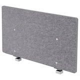 Artikelbild 1 für HAMMERBACHER Tischtrennwand VARW08/5, grau 79,5 x 50,0 cm, 1 St., Artikelnummer 764599