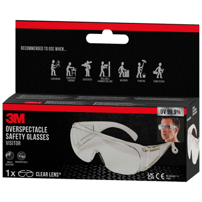 Artikelbild 7 für 3M Schutzbrille Visitor transparent, 1 St., Artikelnummer 490336