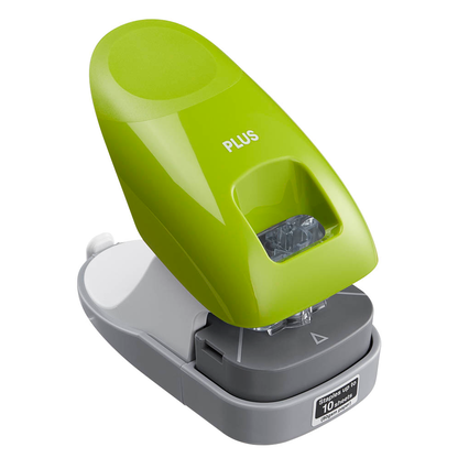 Artikelbild 2 für PLUS JAPAN Klammerloses Heftgerät grün, 1 St., Artikelnummer 368884