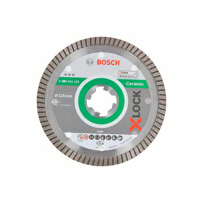 Artikelbild für BOSCH Diamant-Trennscheibe X-LOCK Best for Ceramic Extra Clean Turbo, 1 St., Artikelnummer 218657