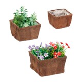 Artikelbild 1 für relaxdays Pflanzkübel-Set Holz braun, 3 St., Artikelnummer 313886
