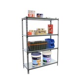 Artikelbild 1 für Simonrack Schwerlastregal SIMONCLICK 8425437097768 anthrazit, weiß 90,0 x 50,0 x 150,0 cm, Artikelnummer 353601