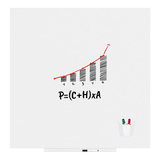 Artikelbild 1 für rocada Whiteboard Skinwhiteboard 120 x 120,0 cm weiß lackierter Stahl, Artikelnummer 549943