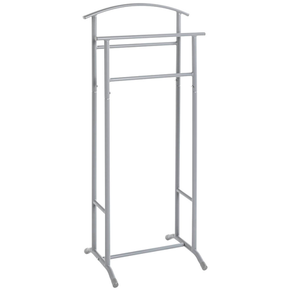 Artikelbild 3 für HAKU Möbel Herrendiener 55103 grau Metall 48,0 x 107,0 cm, Artikelnummer 591366