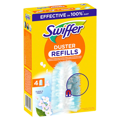 Artikelbild für Swiffer DUSTER REFILLS Staubfangtücher Mikrofaser, 4 St., Artikelnummer 527117