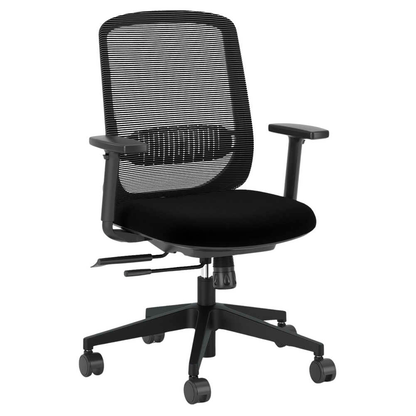 Artikelbild 5 für Nowy Styl Bürostuhl Vienna Mesh Stoff schwarz, Gestell schwarz, Artikelnummer 764559